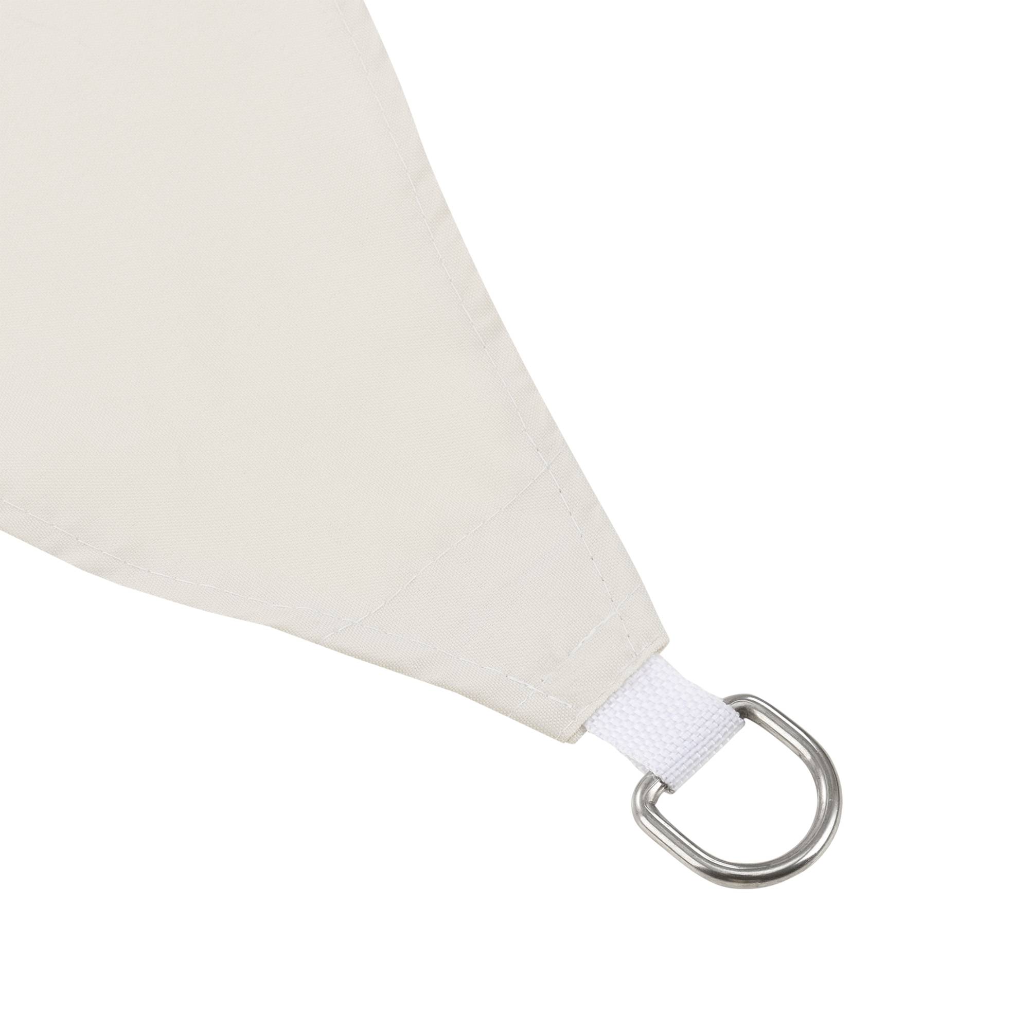 Voile d'Ombrage Lerma Carrée Beige 2 x 2 m [en.casa] - Image 3