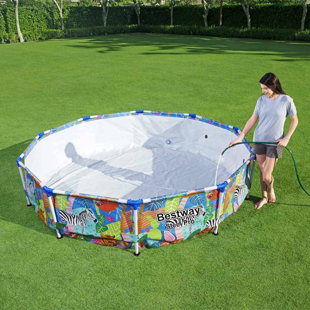 Ensemble de piscine - piscine hors sol Steel Pro Cadre 305x66 cm PC433 - Image 4