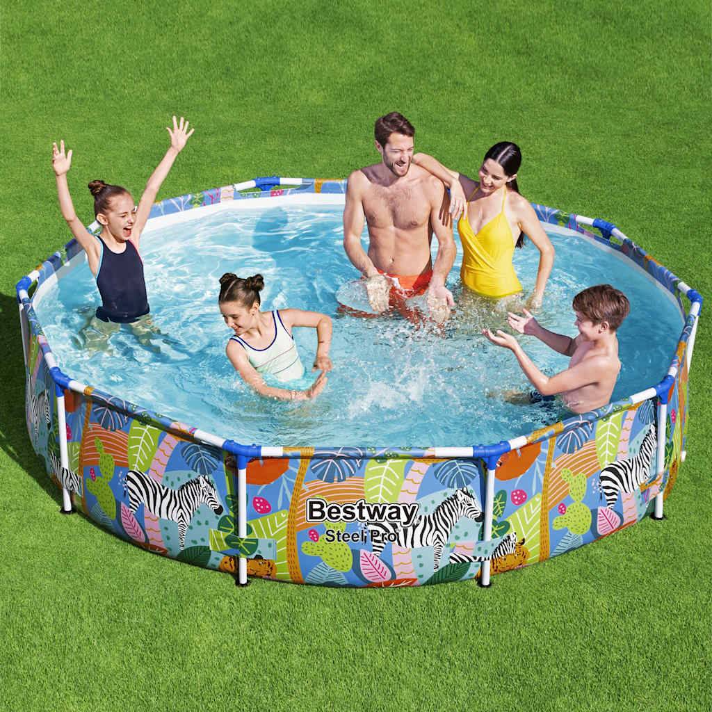 Ensemble de piscine - piscine hors sol Steel Pro Cadre 305x66 cm PC433 - Image 2