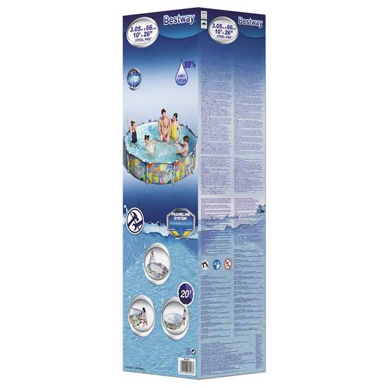 Ensemble de piscine - piscine hors sol Steel Pro Cadre 305x66 cm PC433 - Image 6