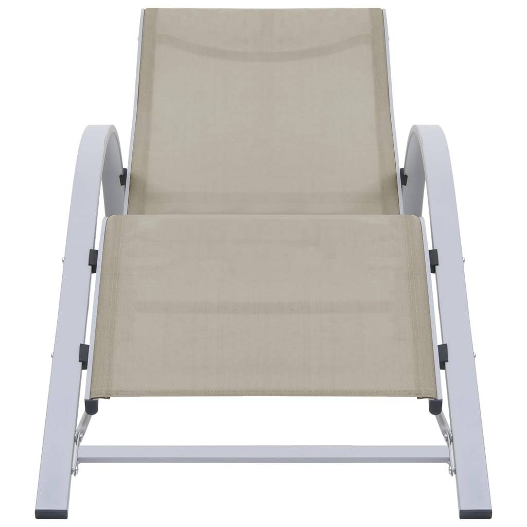 ComfortXL - Duo Transats Aluminium Table Basse Crème – ComfortXL Outdoor Living - Image 4