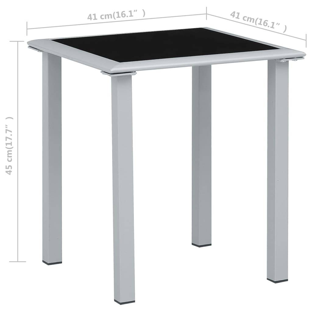 ComfortXL - Duo Transats Aluminium Table Basse Crème – ComfortXL Outdoor Living - Image 8