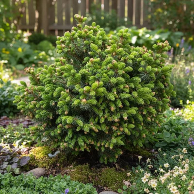 Épicéa de Serbie nain, Picea omorika - Pot de 5L - 40/60 cm - Image 3