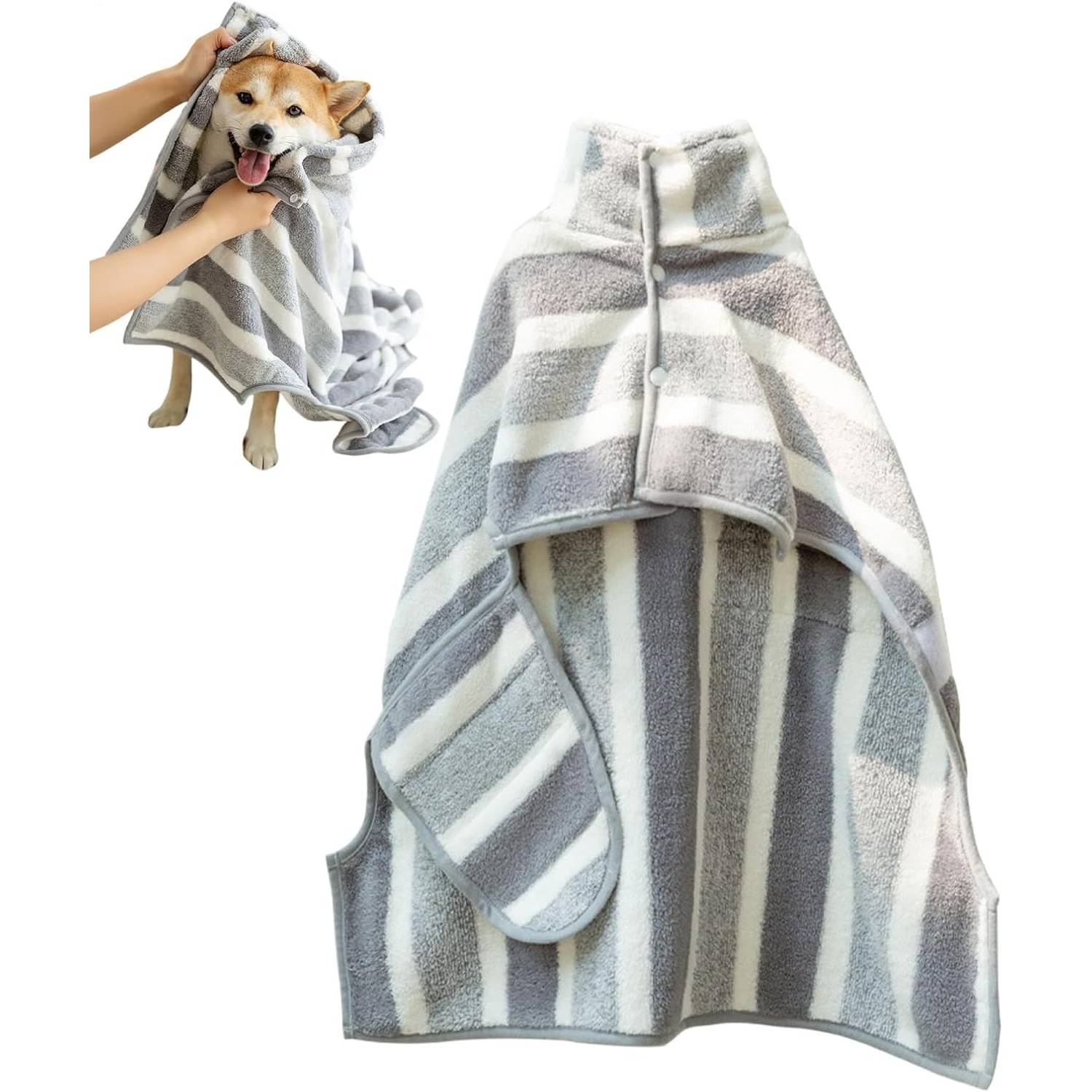 DtopbuyAge - Peignoir de Bain Canin - Microfibre Absorbante S DtopbuyAge - Image 1