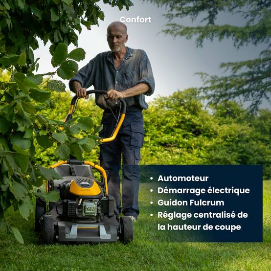 Stiga - Tondeuse Combi 753 SE, moteur essence, démarrage électrique - STIGA - Image 6