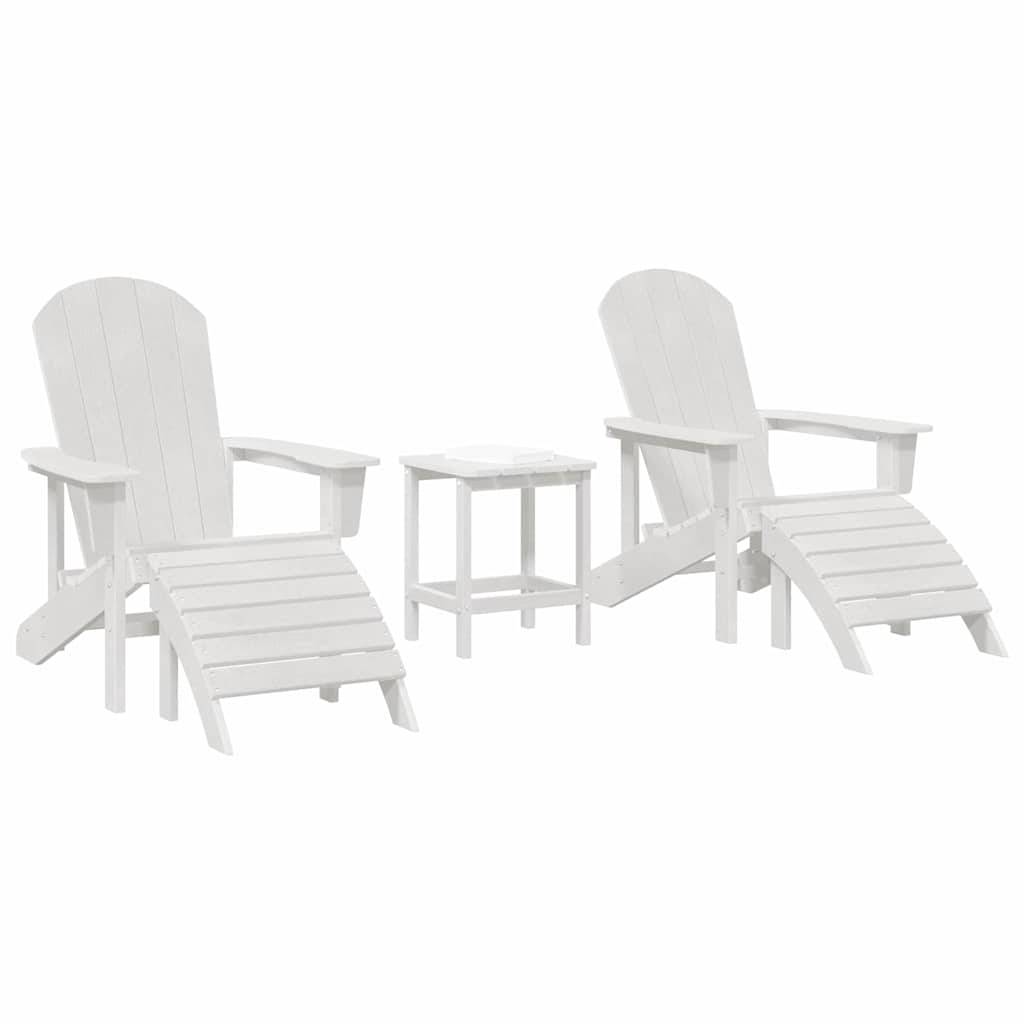 Chaise de jardin Polyéthylène Blanc 83 x 74 x 92 cm, Poids :47.84kg - PANGIVO - Image 3