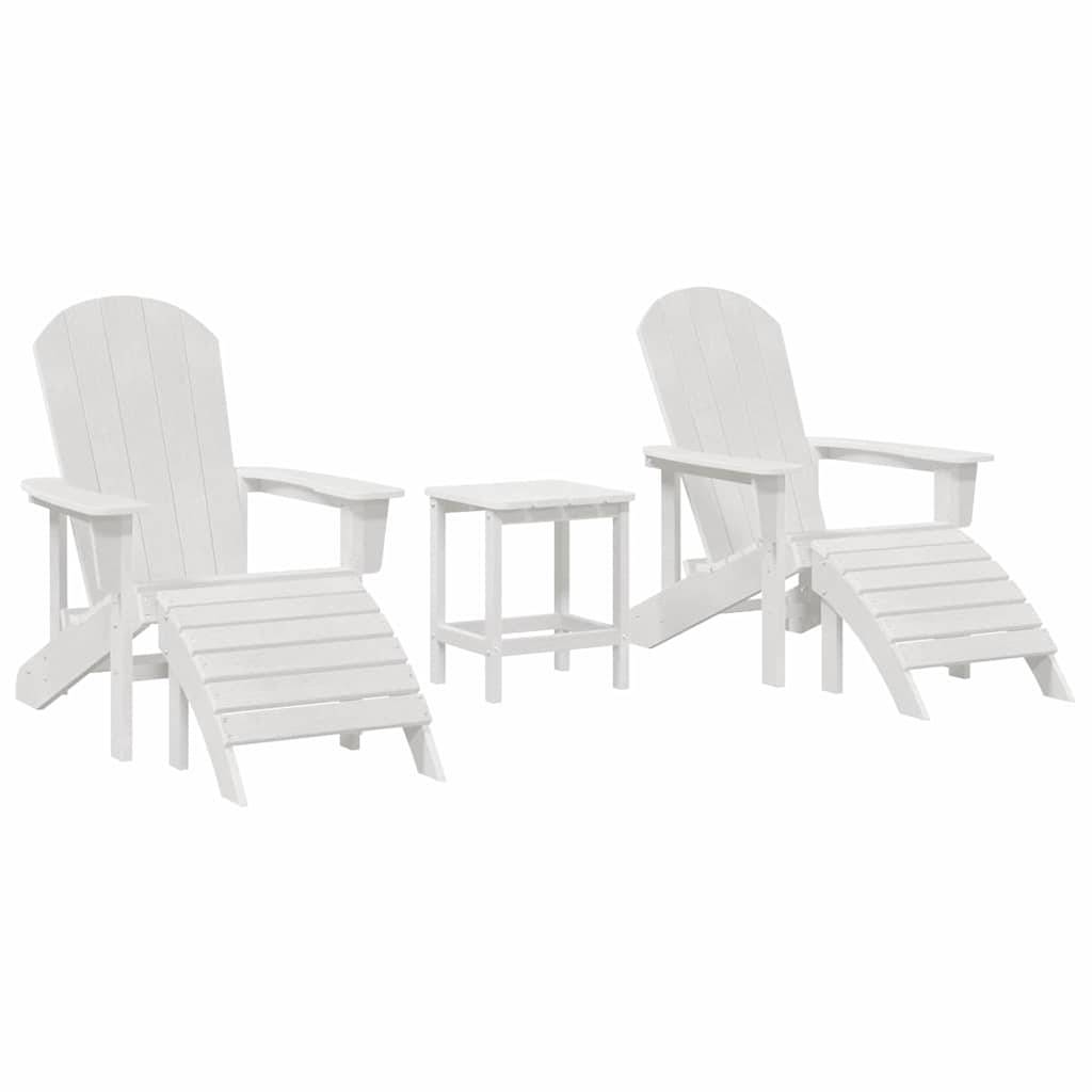 Chaise de jardin Polyéthylène Blanc 83 x 74 x 92 cm, Poids :47.84kg - PANGIVO - Image 2