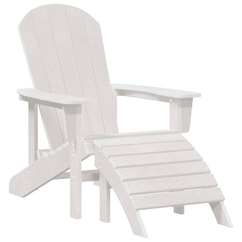 Chaise de jardin Polyéthylène Blanc 83 x 74 x 92 cm, Poids :47.84kg - PANGIVO - Image 5