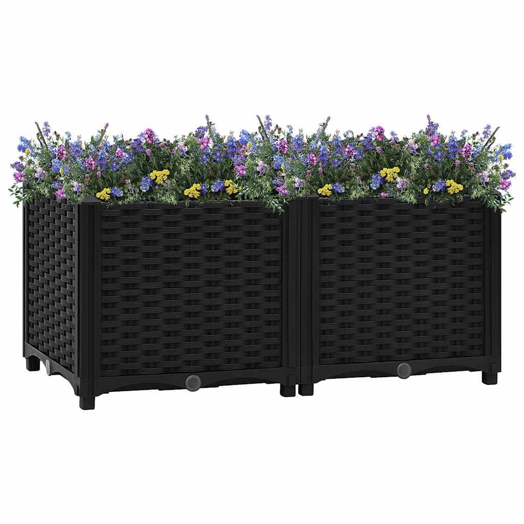 Vidaxl - Lit surélevé 80x40x38 cm Polypropylène vidaXL 316531 - Image 1