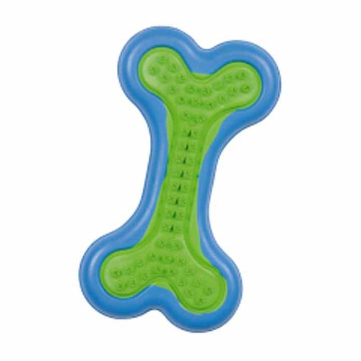 Love Story - Jouet pour Chien "Os" 11cm Vert