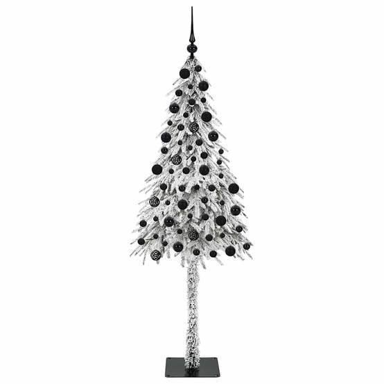 Sapin de Noël | Arbre de Noël avec 300 LED Blanc 210 cm PE et Acier Maison Chic - Image 4