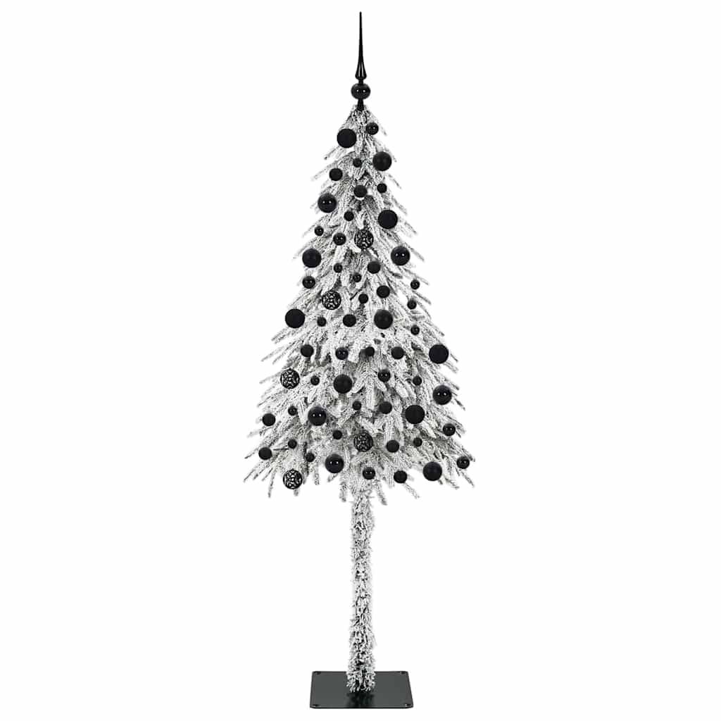 Sapin de Noël | Arbre de Noël avec 300 LED Blanc 210 cm PE et Acier Maison Chic - Image 4