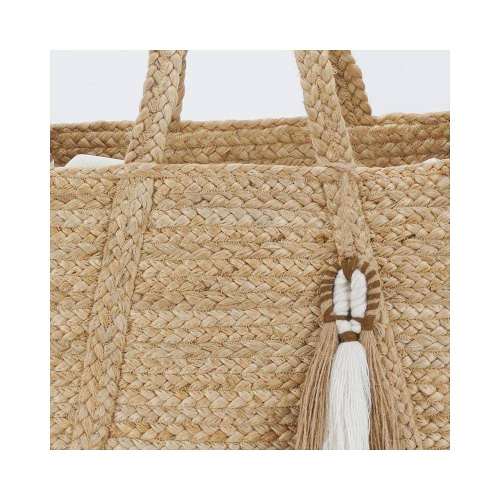 Aubry Gaspard - Sac rectangulaire en jute naturel - Image 4
