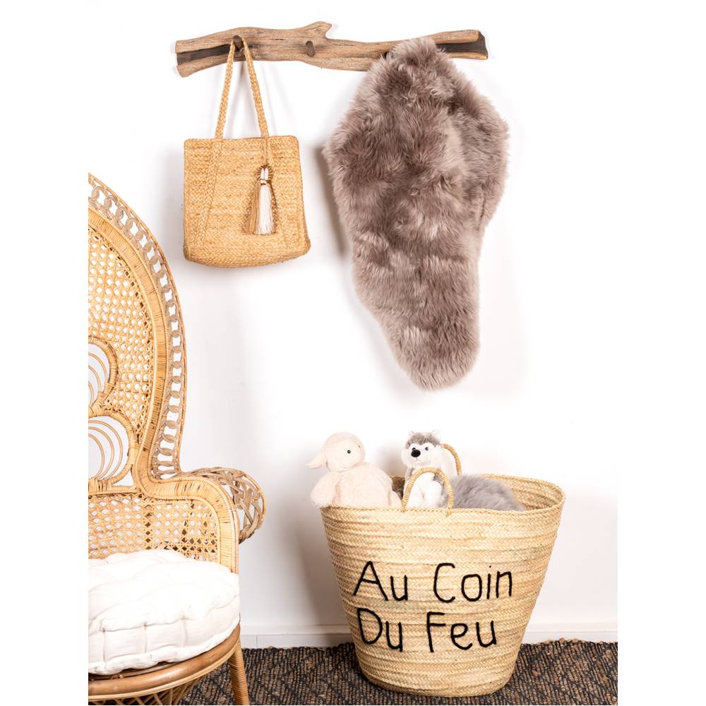 Aubry Gaspard - Sac rectangulaire en jute naturel - Image 2