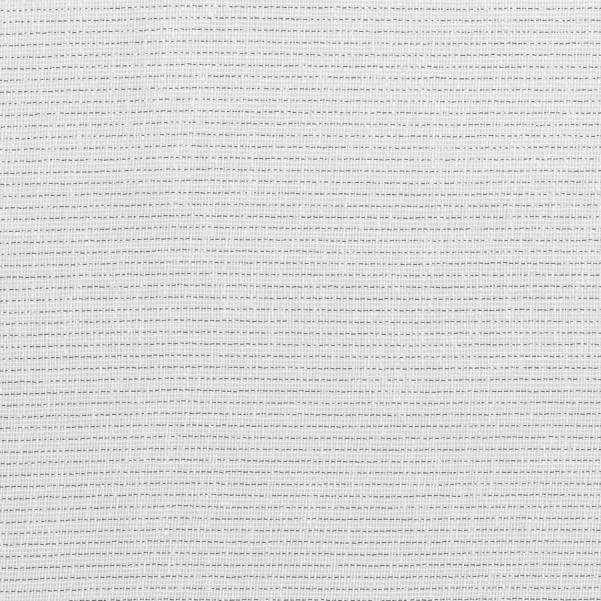 Rideau Voilage à Œillets "Sunline" 140x240cm Blanc & Argent - Image 3