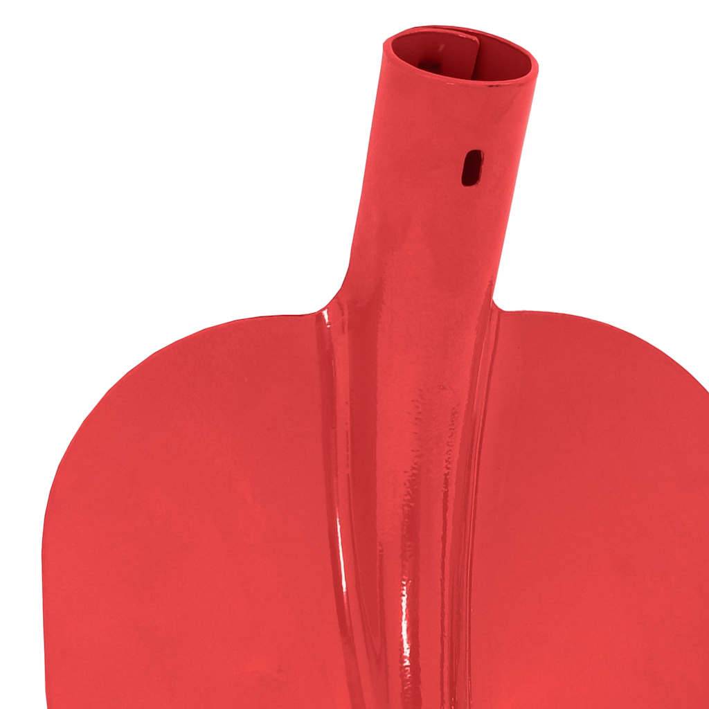 PANGIVO - Tête de pelle acier rouge 32 x 24.5 cm, poids:1.31kg - PANGIVO - Image 9