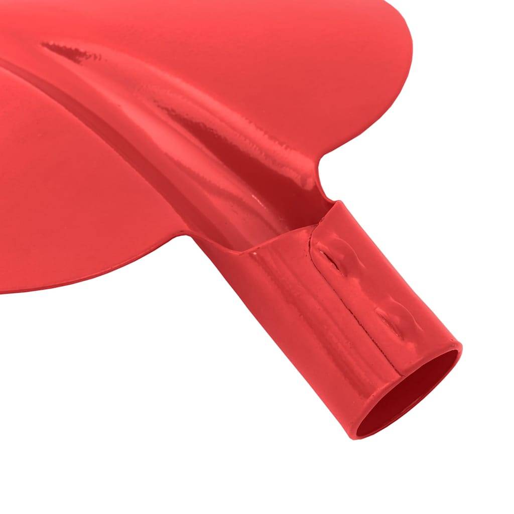 PANGIVO - Tête de pelle acier rouge 32 x 24.5 cm, poids:1.31kg - PANGIVO - Image 8
