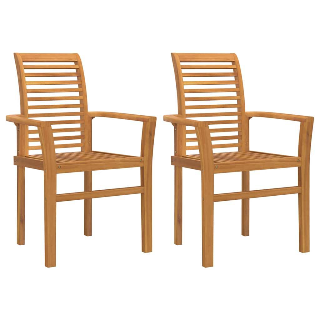 Maison Chic - Chaise De Jardin empilable - Fauteuil De Jardin Marron 62,5 x 54,5 x 95,5 cm