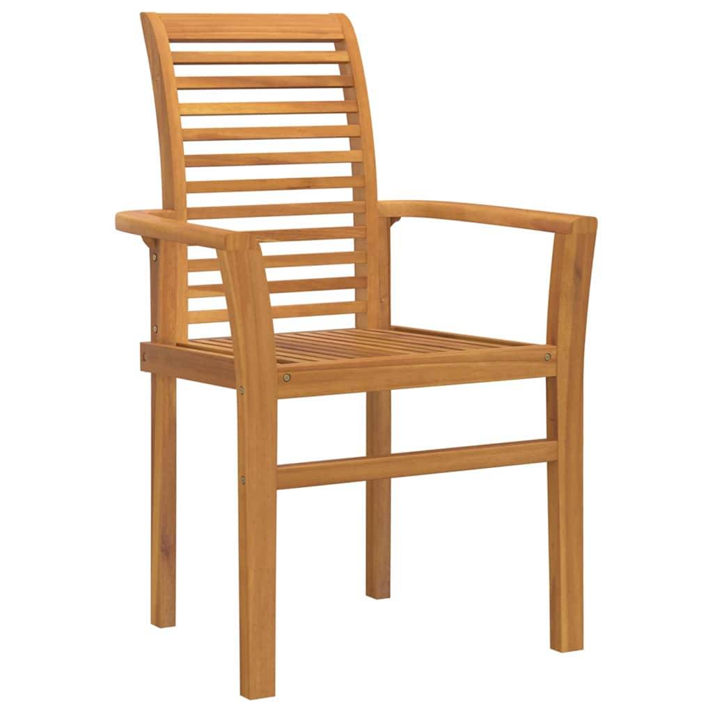 Maison Chic - Chaise De Jardin empilable - Fauteuil De Jardin Marron 62,5 x 54,5 x 95,5 cm - Image 4