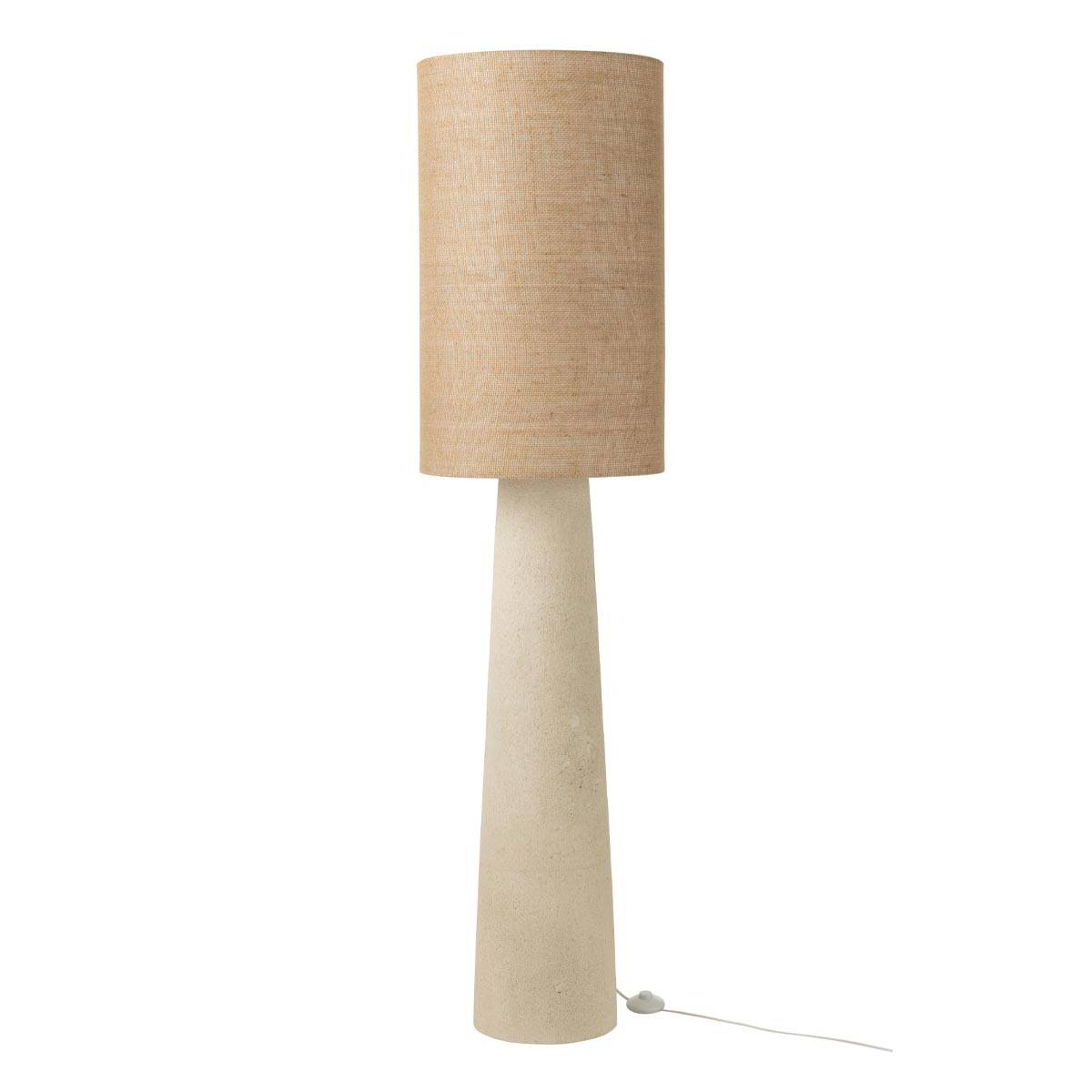 J-Line - Lampadaire en Fibre de Verre "Ava" 168cm Naturel - Image 1