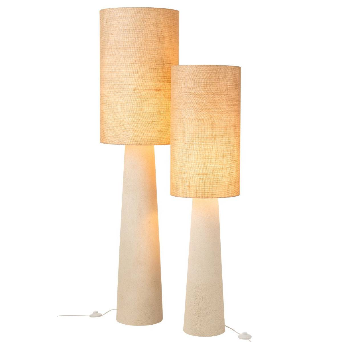 J-Line - Lampadaire en Fibre de Verre "Ava" 168cm Naturel - Image 5