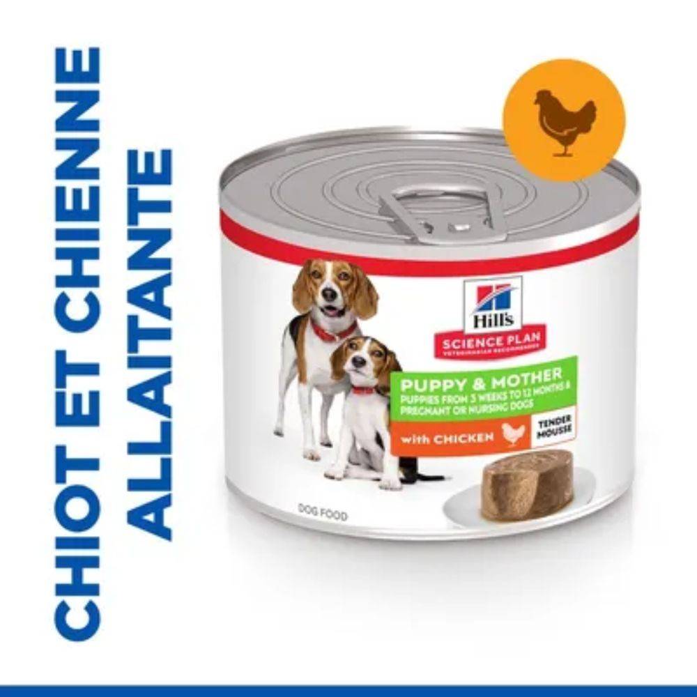 Science Plan Chien - Chiot Et Mother Mousse - 12*200g 12*200 g - Image 4