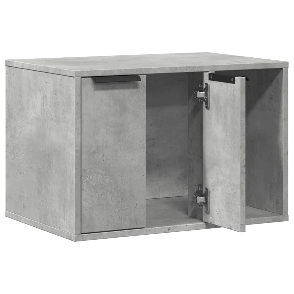 Prolenta Premium - Meuble à litière pour chat bois gris 60 x 40 x 40 cm - Prolenta premium p345.3 - Image 4