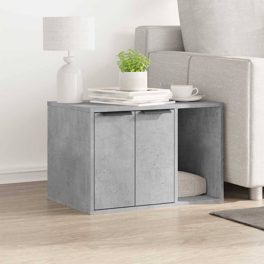 Prolenta Premium - Meuble à litière pour chat bois gris 60 x 40 x 40 cm - Prolenta premium p345.3 - Image 3