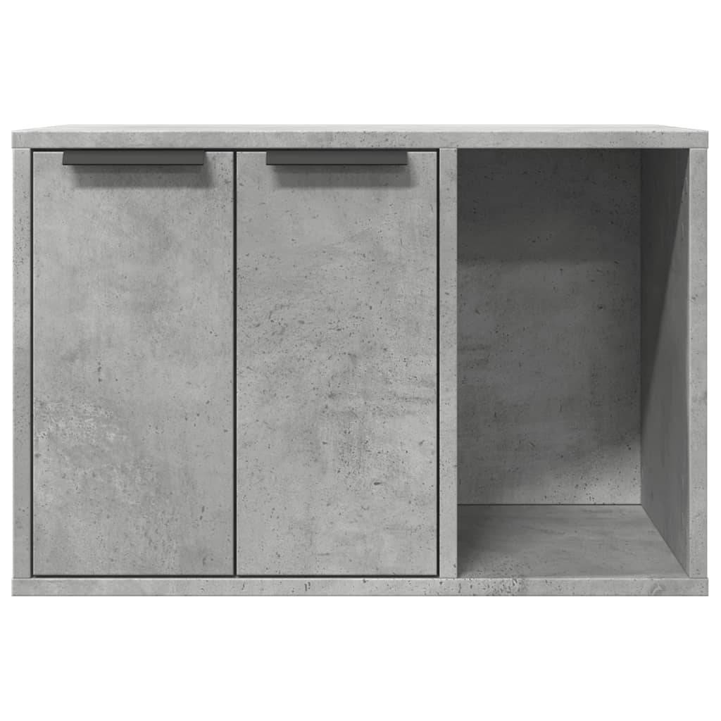 Prolenta Premium - Meuble à litière pour chat bois gris 60 x 40 x 40 cm - Prolenta premium p345.3 - Image 5