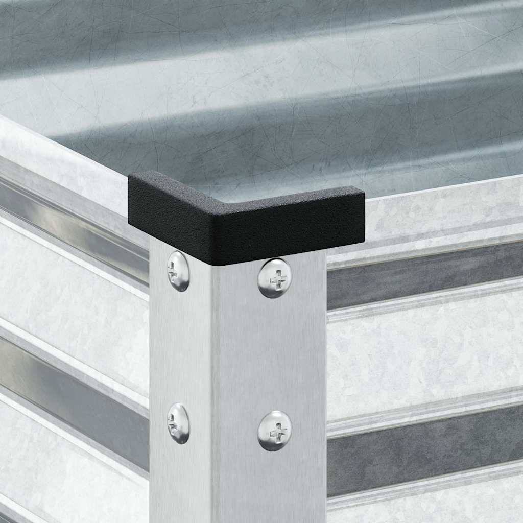ComfortXL - Grande jardinière surélevée Acier galvanisé potager 100cm Argenté – ComfortXL Outdoor Living - Image 7