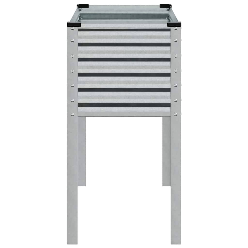 ComfortXL - Grande jardinière surélevée Acier galvanisé potager 100cm Argenté – ComfortXL Outdoor Living - Image 5