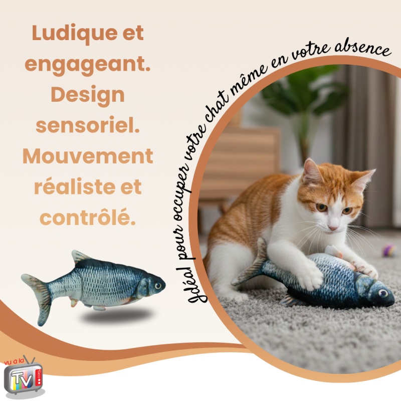 X 2 Jouet chat | Jouet pour chat interactif à mouvement automatique- VENTEO - Image 4