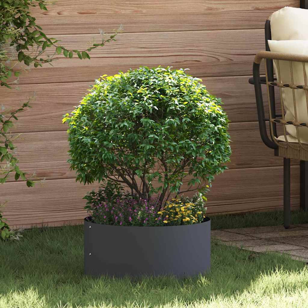 Maison Chic - Cache-pot, Pot De Fleurs Anthracite 40 x 40 x 20 cm Acier g321 - Image 2