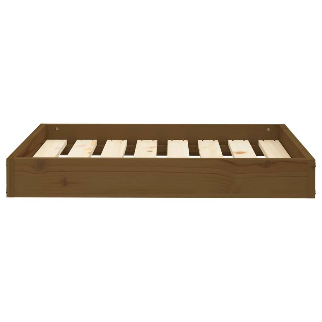 Vidaxl - Lit pour chien Marron miel 71,5x54x9 cm Bois de pin solide vidaXL 820859 - Image 4