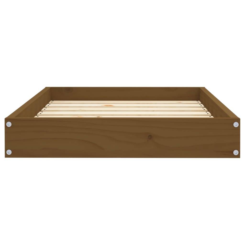 Vidaxl - Lit pour chien Marron miel 71,5x54x9 cm Bois de pin solide vidaXL 820859 - Image 5