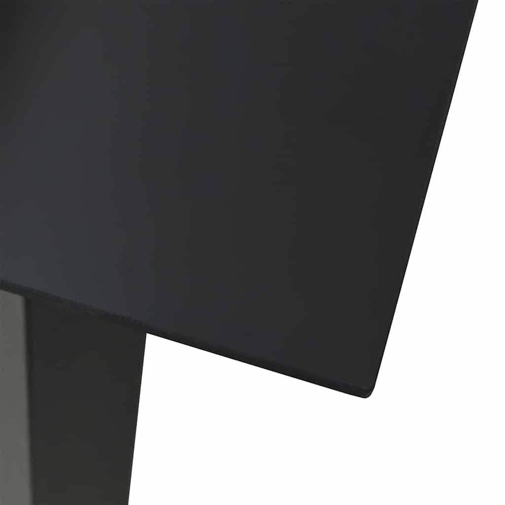 Vidaxl - Ensemble à manger de jardin 5 pcs-Salons de jardin Noir Rotin PVC 826039 - Image 10