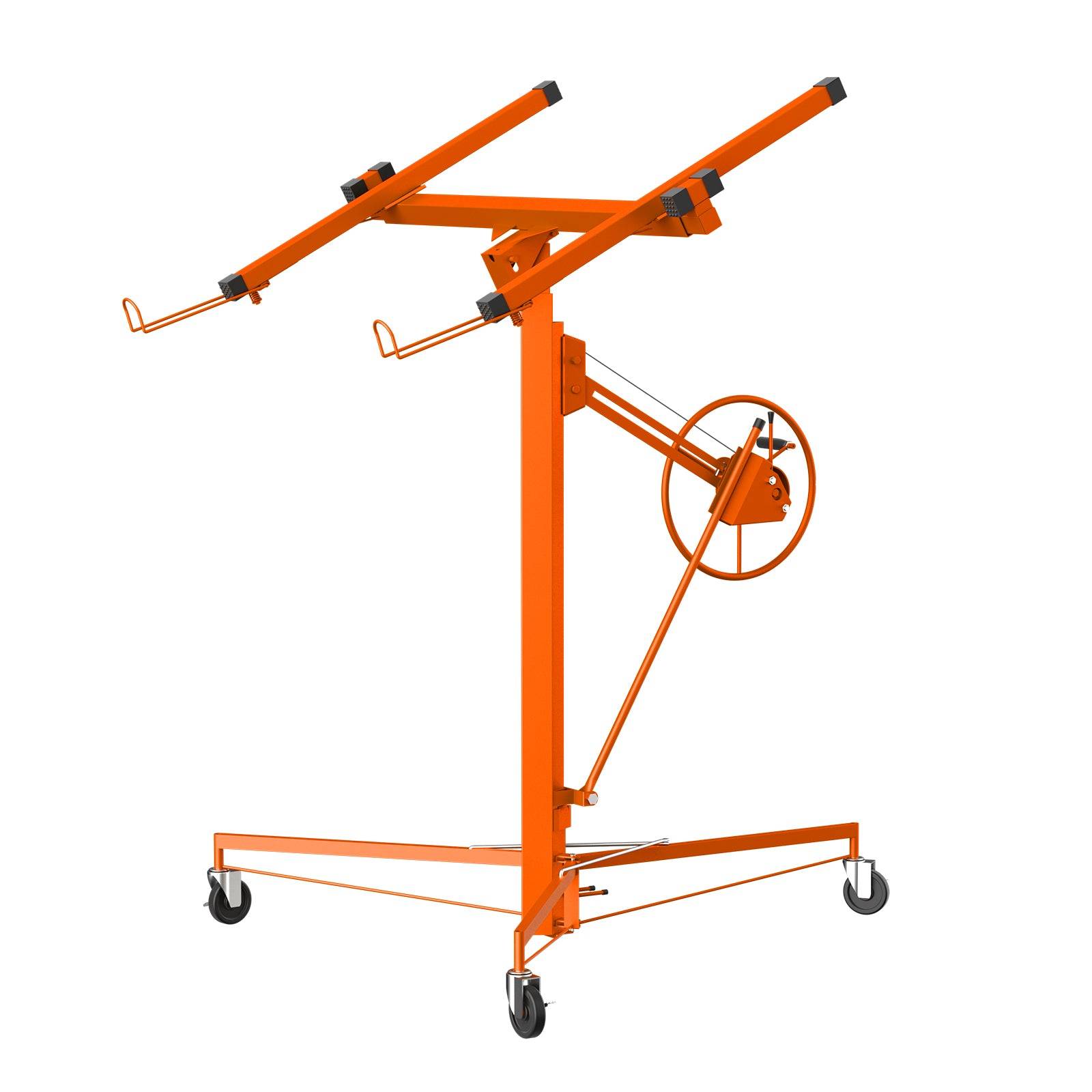 Élévateur de plaques de plâtre XXL, orange - Capacité de charge 68 kg, hauteur réglable de 140 à 325 cm - Aide à la pose de plaques de plâtre - Image 2