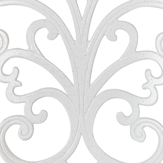 Chaise de jardin Aluminium Blanc cassé TRIORA - Beliani - Image 8