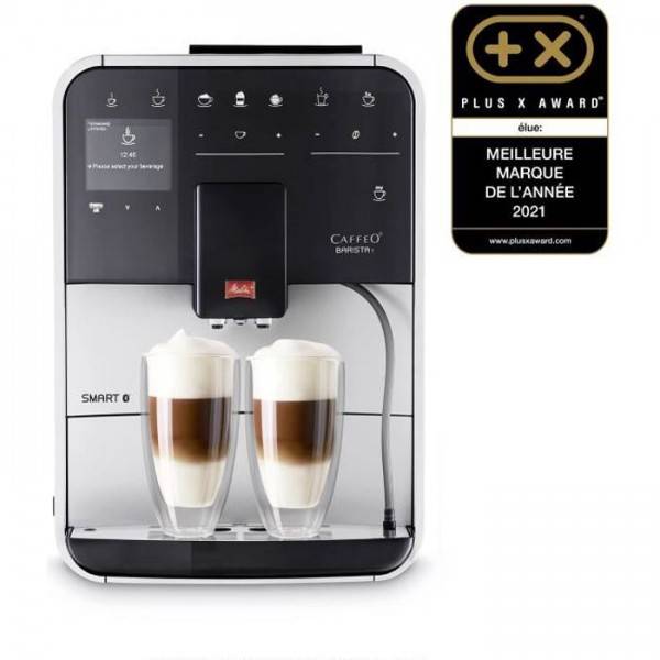 Machine a Cafe  a Café a Grain MELITTA Barista T Smart - Argent (sans réservoir lait) - Image 1