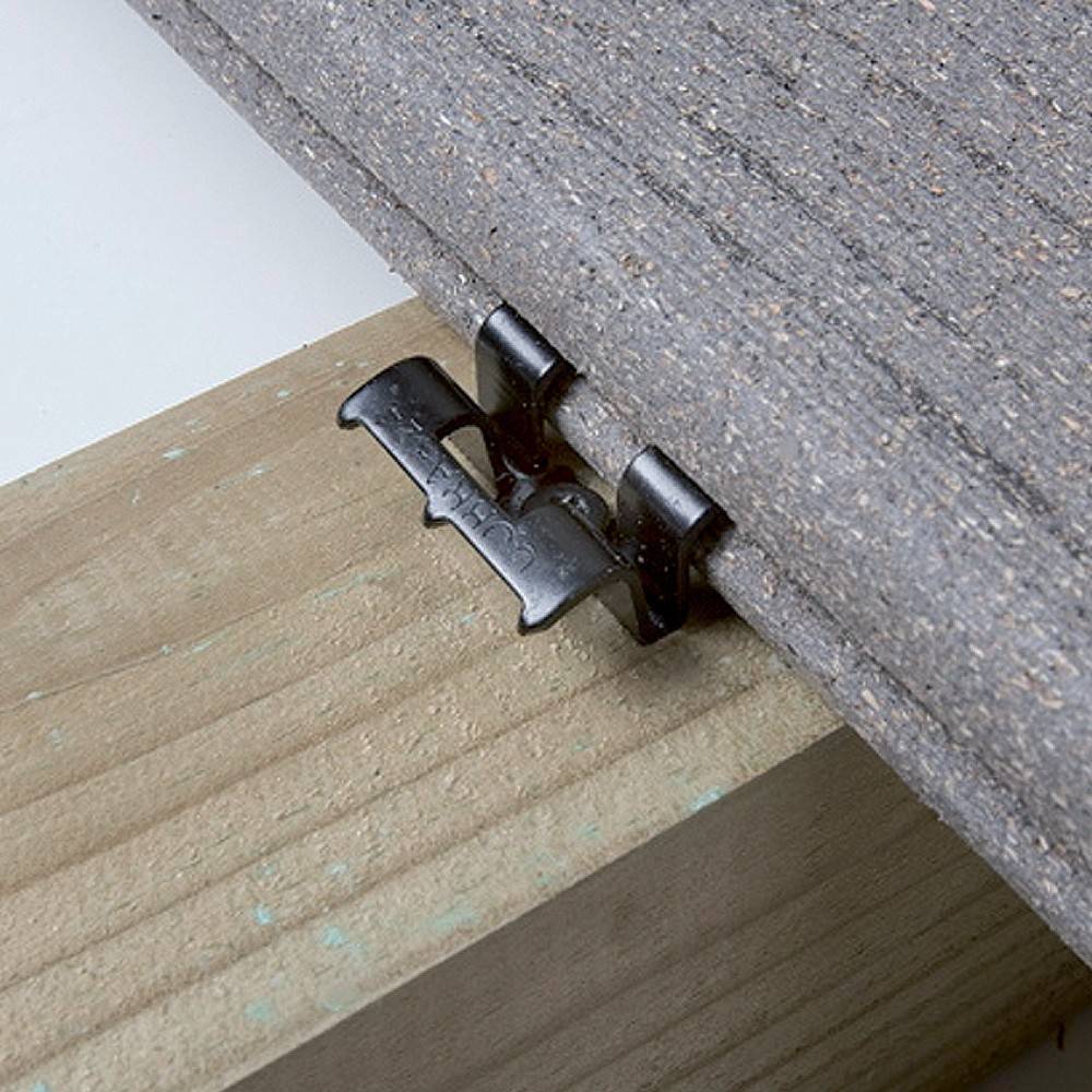 Decklinea - Clip Terrasse Bois COBRA 24 - 90 clips + Vis - Pour Lames en Bois et Bois Composite - Stable, Facile à Poser & Resistant - Image 2