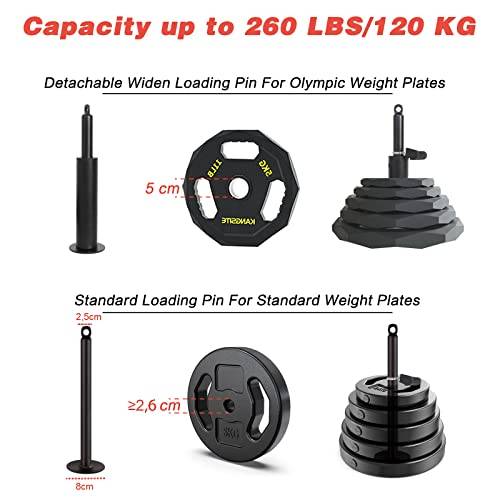 Système de poulie de levage fitness LAT machine - Câbles 180cm et 230cm Système de poulie de levage fitness LAT machine - Câbles 180cm et 230cm