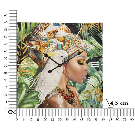 Horloge Murale Déco "Kloe" 60cm Multicolore - Image 7