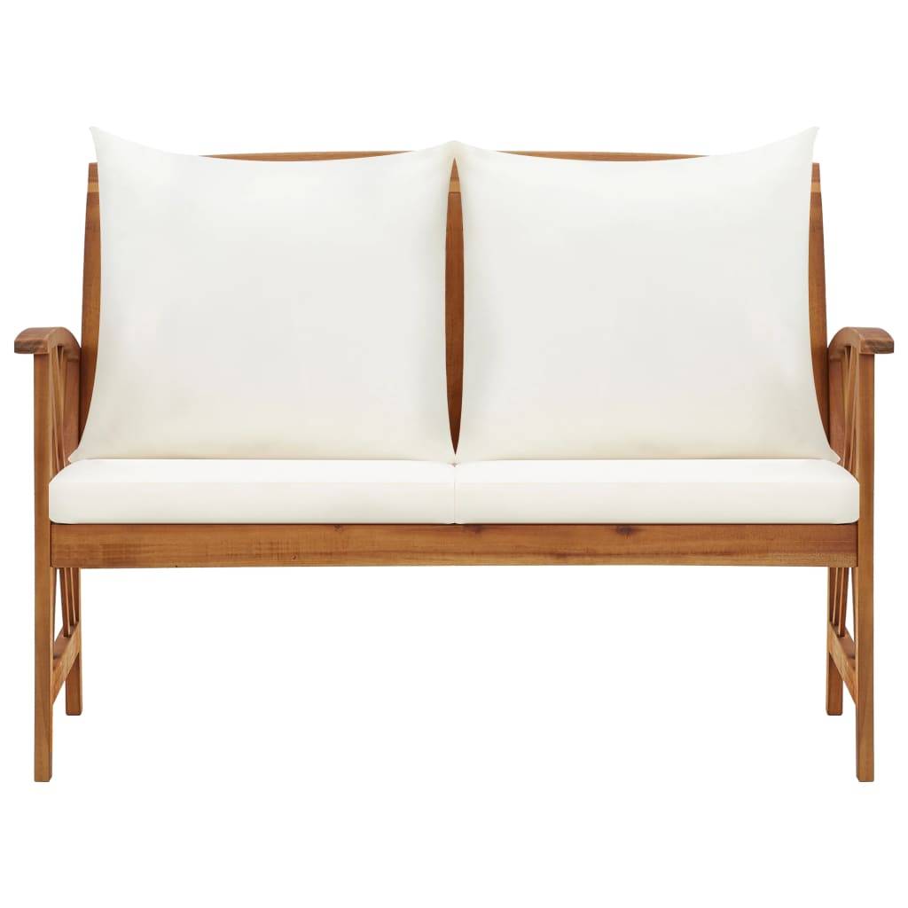 Prolenta Premium - Banc de jardin Blanc 67 X 119 cm - Prolenta Premium - Image 2