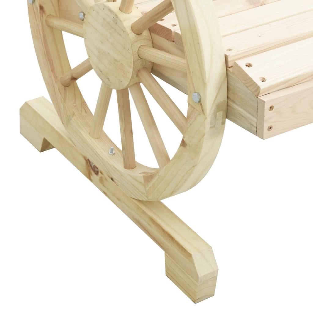 Lot de 4 Chaises Adirondack Bois Sapin Massif, Fauteuils Jardin Ergonomiques et Rustiques, Teinte Naturelle – ComfortXL Outdoor Living - Image 9