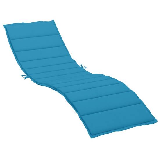 PANGIVO - Coussin de chaise longue tissu oxford bleu 200 x 50 x 3 cm - PANGIVO - Image 2