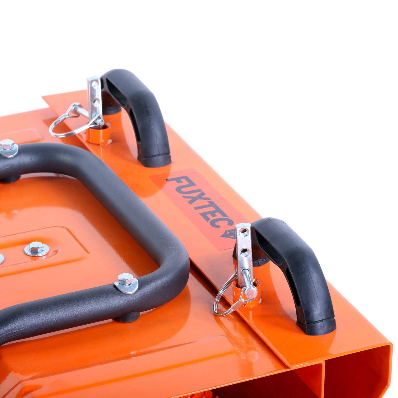 FUXTEC - Balayeuse déneigeuse thermique - FUXTEC FX-KM196 - avec brosse de balayage, sans embout optionnel - Image 3