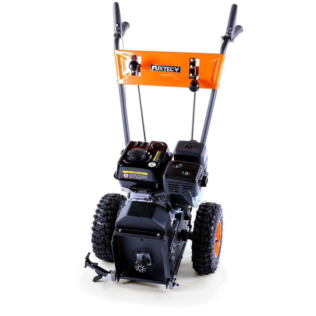 FUXTEC - Balayeuse déneigeuse thermique - FUXTEC FX-KM196 - avec brosse de balayage, sans embout optionnel - Image 9