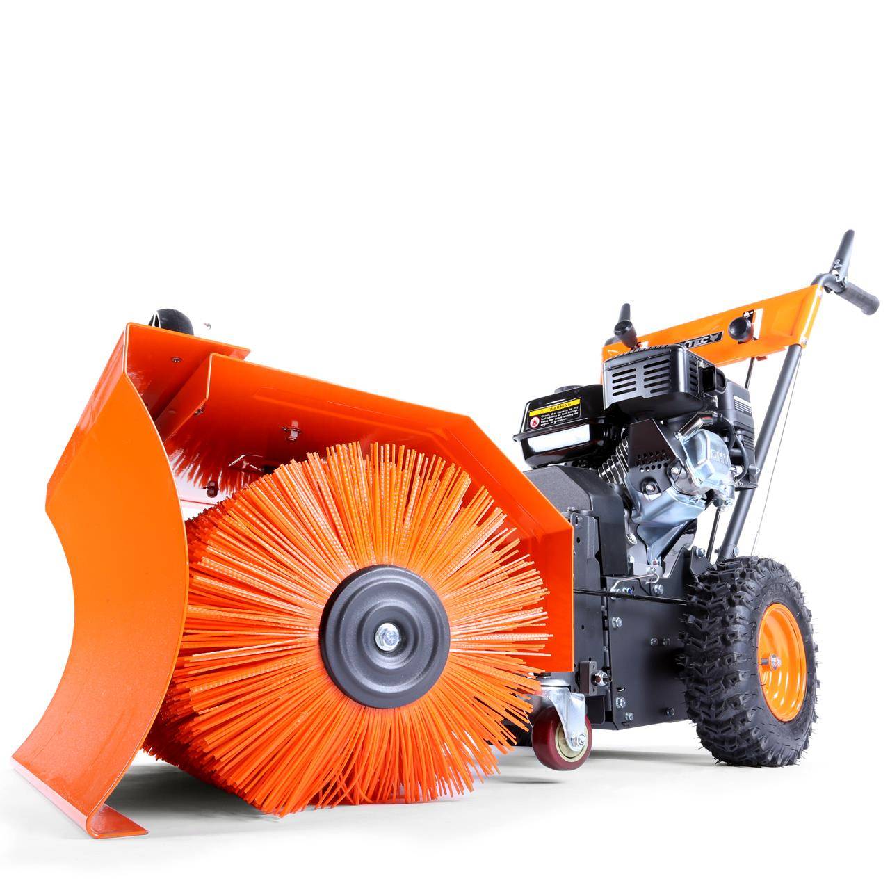 FUXTEC - Balayeuse déneigeuse thermique - FUXTEC FX-KM196 - avec brosse de balayage, sans embout optionnel - Image 5