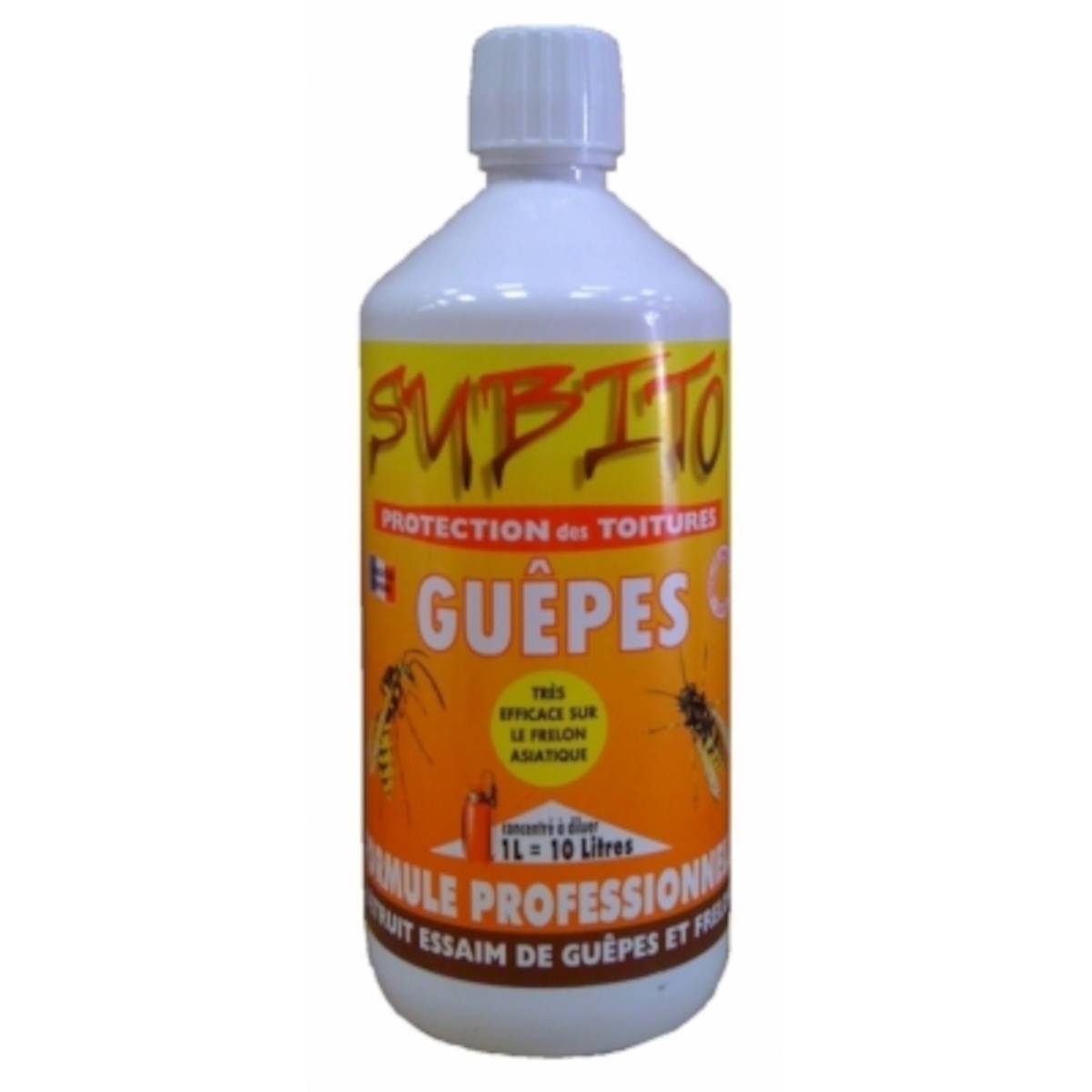 Répulsif concentré anti quêpes/frelons special toiture - 1l SGUEPE1 Subito