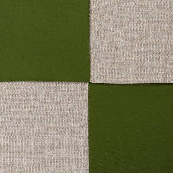 Beliani - Coussin d'extérieur Oléfine Beige/vert ALETRIS - 45x45x10- Beliani - Image 10